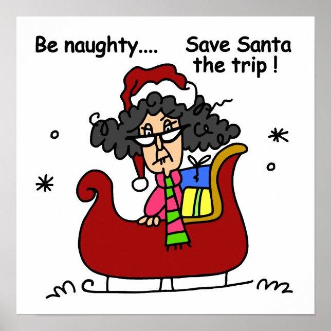 Seien Sie unartig Poster (Vorne)