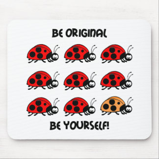 Seien Sie ursprünglicher Marienkäfer Mousepad
