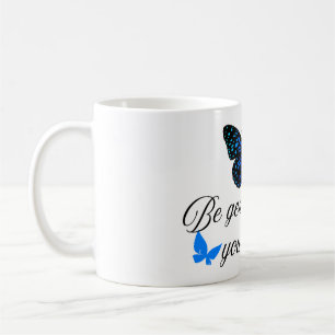 Seien Sie vorsichtig mit sich selbst Kaffeetasse