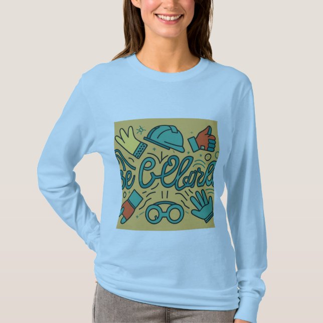 Seien Sie vorsichtig T-Shirt (Vorderseite)