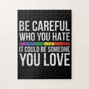 Seien Sie vorsichtig, wen Sie hassen, es könnte je Puzzle