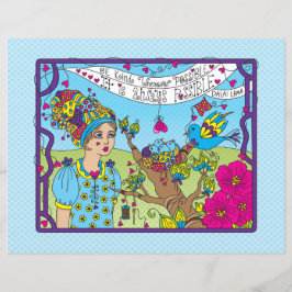 Seien Sie, wann immer möglich_flaches Papierblatt 