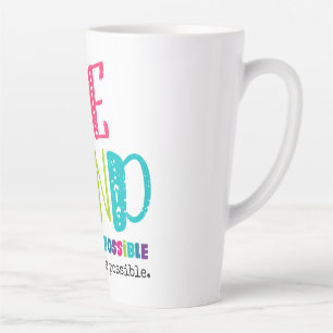 Seien Sie, wann immer möglich Milchtasse