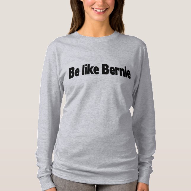 Seien Sie wie Bernie und behalten Sie warm T-Shirt (Vorderseite)