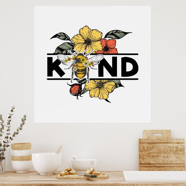Seien Sie wie ein Kind Poster (Küche)