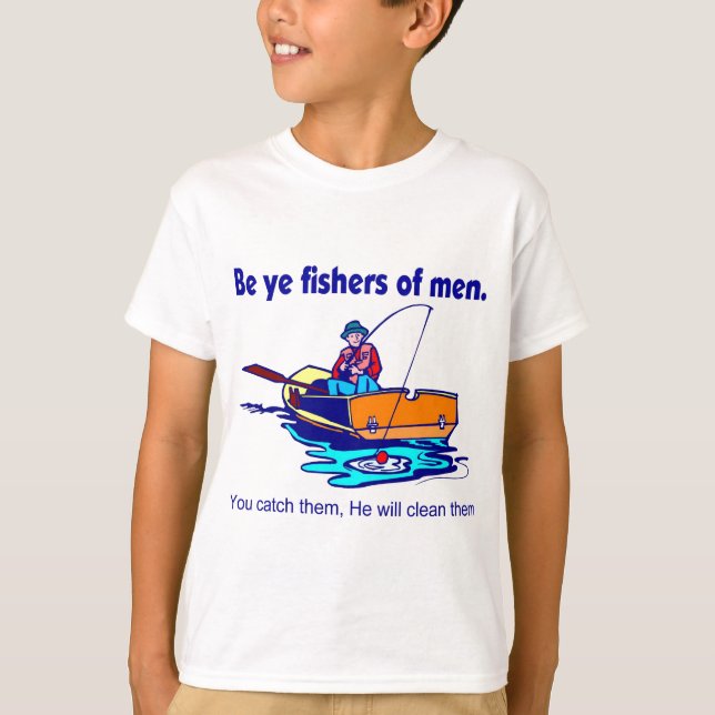 Seien Sie YE-Fischer der Männer T-Shirt (Vorderseite)