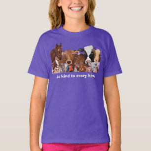 Seien Sie zu jeder Art nett T-Shirt