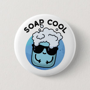 Seife Cool Funny Soap Puff Button
