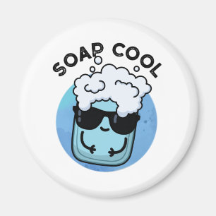 Seife Cool Funny Soap Puff Magnet