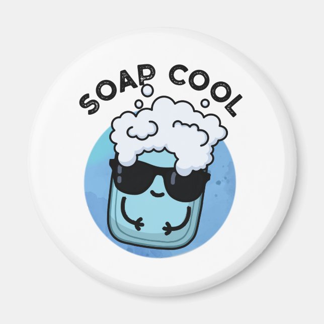 Seife Cool Funny Soap Puff Magnet (Vorne)