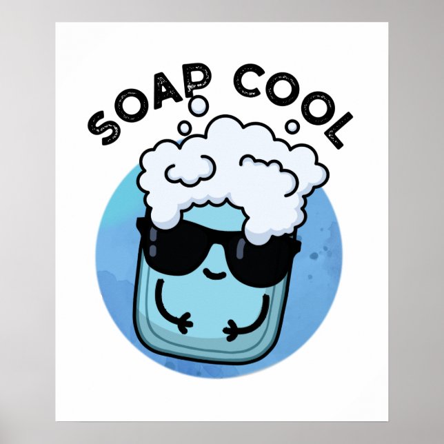 Seife Cool Funny Soap Puff Poster (Vorne)