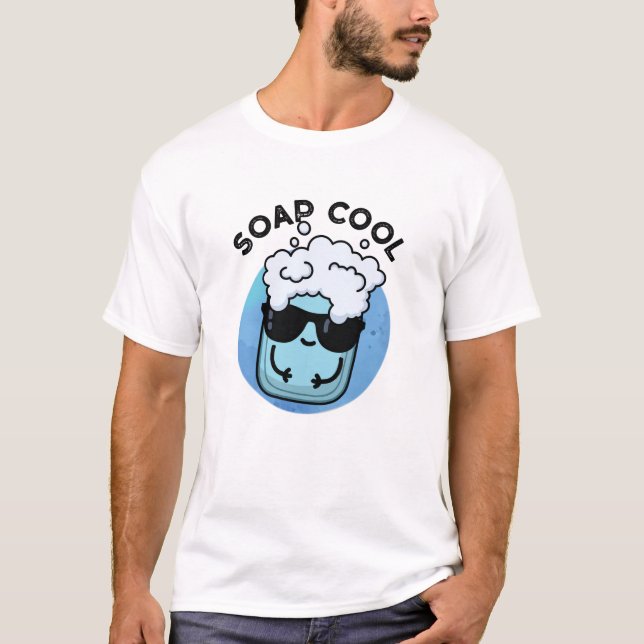 Seife Cool Funny Soap Puff T-Shirt (Vorderseite)