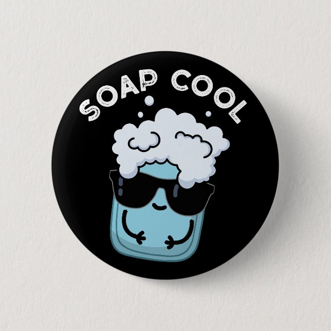 Seife Cool Funny Soap Puppe Dark BG Button (Vorderseite)