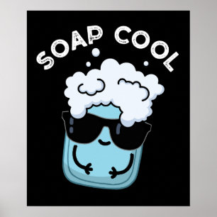 Seife Cool Funny Soap Puppe Dark BG Poster
