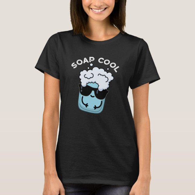 Seife Cool Funny Soap Puppe Dark BG T-Shirt (Vorderseite)