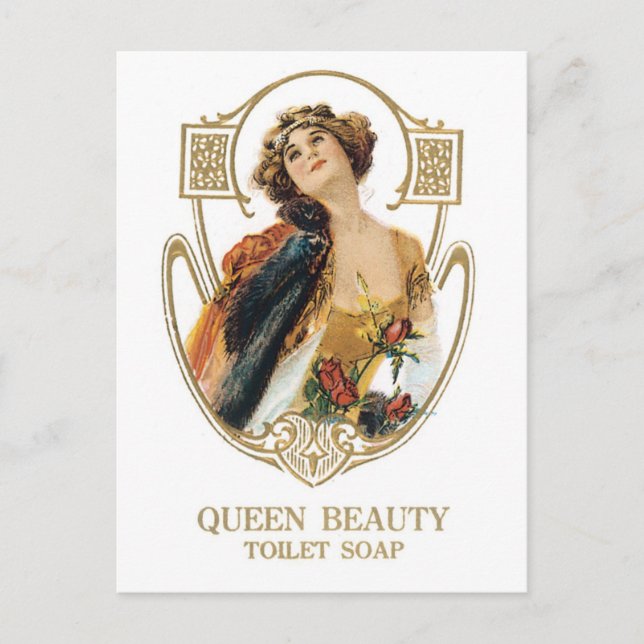 Seife für Queen Beauty Postkarte (Vorderseite)