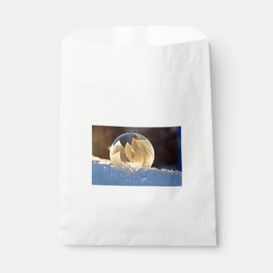 Seifenblase auf Schnee Geschenktütchen