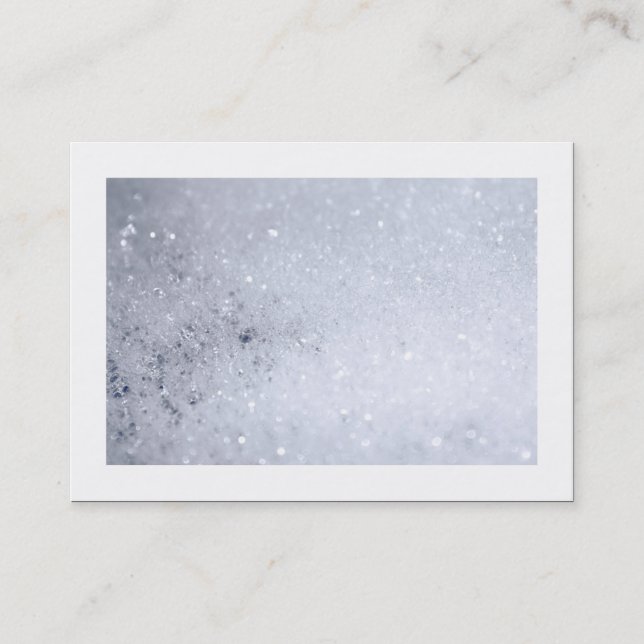 Seifenblasen (begrenzt) visitenkarte (Vorderseite)