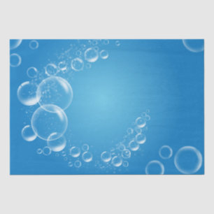 Seifenblasen Blue 13 Decoupage Tissue Paper Seidenpapier