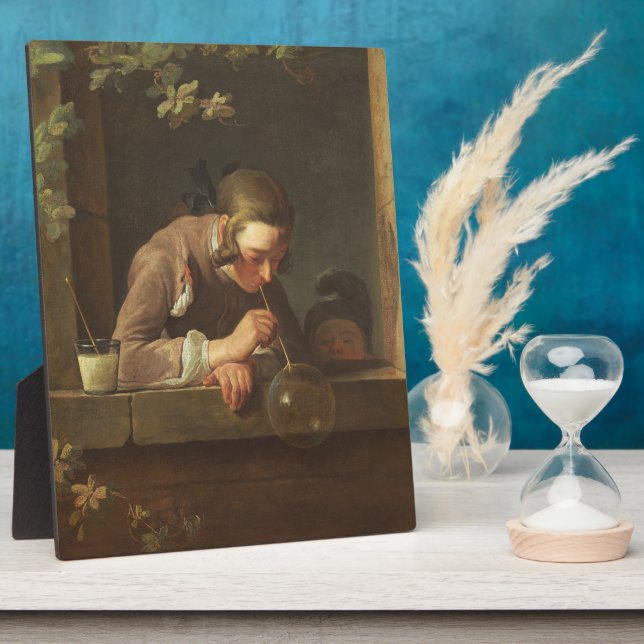 Seifenblasen, c. 1733-34 (Öl auf Leinwand) Fotoplatte (Seite)