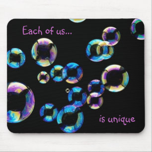 Seifenblasen durch tdgallery Mausunterlage Mousepad