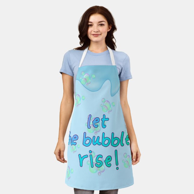 Seifenblasen Schürze (Getragen)