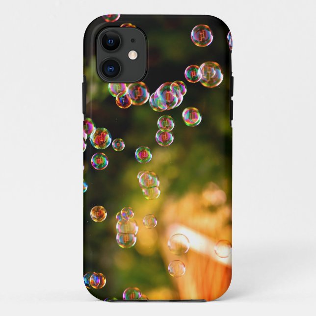 Seifenblasen, schwimmend, irisierend Case-Mate iPhone hülle (Rückseite)