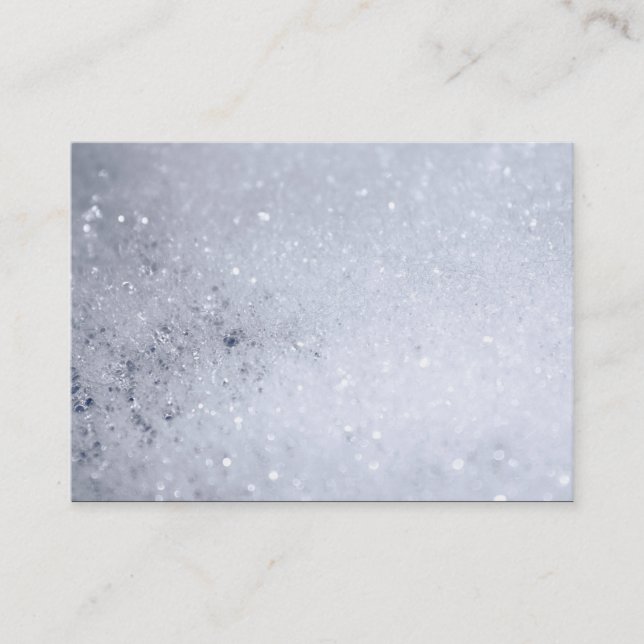 Seifenblasen Visitenkarte (Vorderseite)