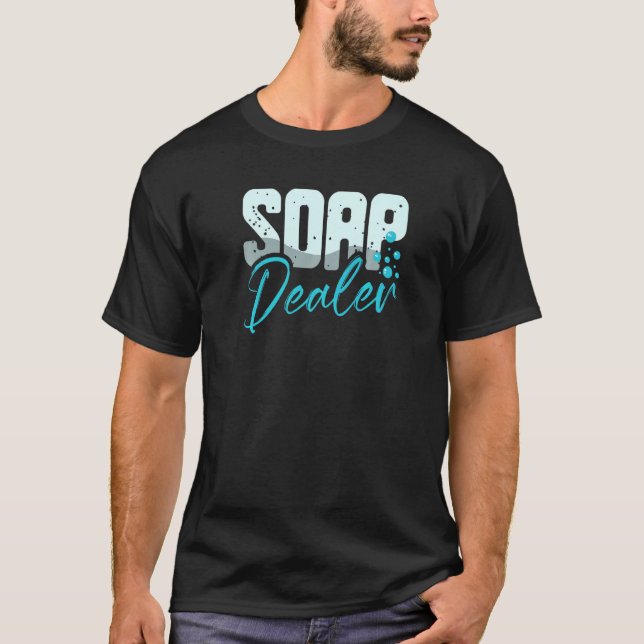 Seifenhändler Seifenspanner Maker Saponifikation G T-Shirt (Vorderseite)
