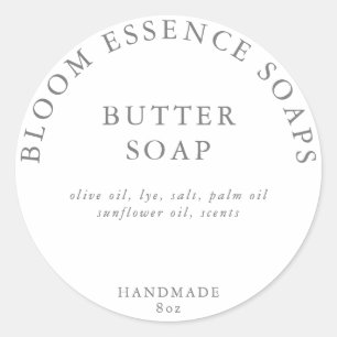 Seifenkleber Runder Aufkleber