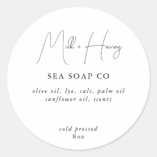 Seifenkleber Runder Aufkleber