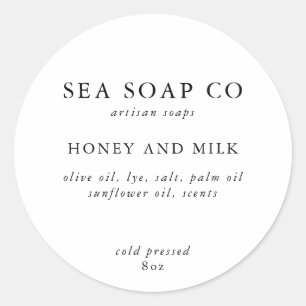 Seifenkleber Runder Aufkleber