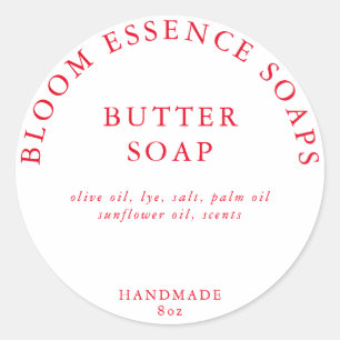 Seifenkleber Runder Aufkleber