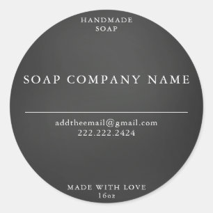 Seifenkleber Runder Aufkleber