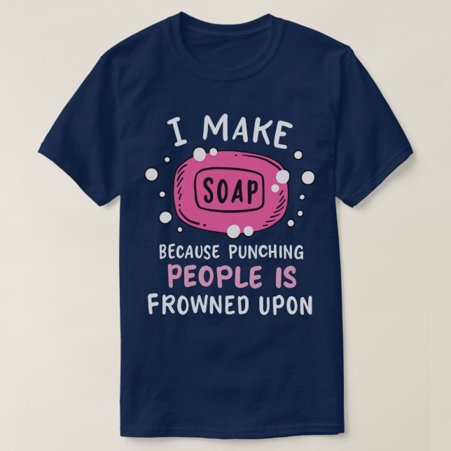 Seifenmacher T-Shirt (Design vorne)