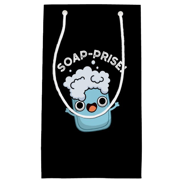 Seifenpreis Funny Überraschte Seife Pun Dark BG Kleine Geschenktüte (Vorderseite)