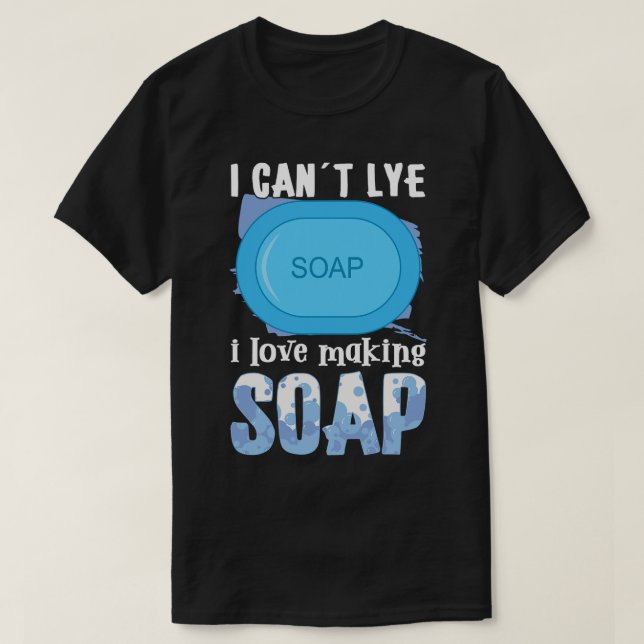 SeifeSoapMaker Bubbles Bubble Bad T-Shirt (Design vorne)