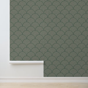 Seigaiha Pattern Tapete
