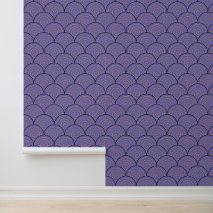 Seigaiha Pattern Tapete
