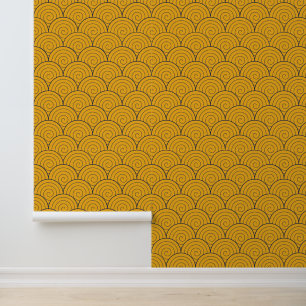 Seigaiha Pattern Tapete