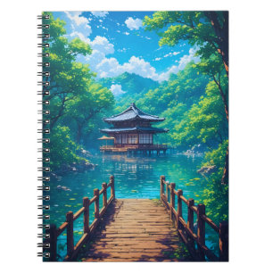(Seijaku no Kohan) - Seeruhige Uferpromenade Notizblock