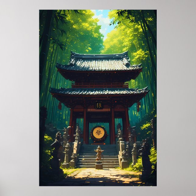 "Seijaku no Mon" – Tor der Ruhe Poster (Vorne)