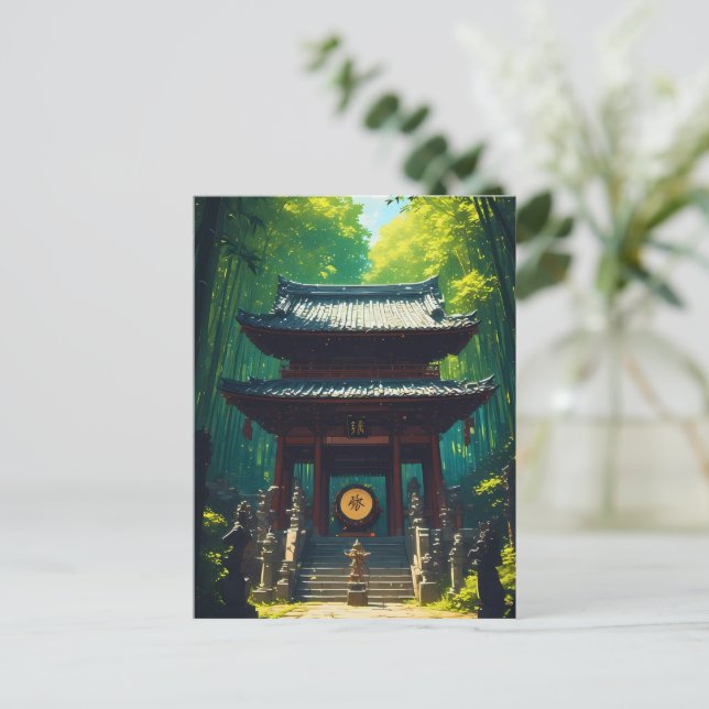"Seijaku no Mon" – Tor der Ruhe Postkarte (Stehend Vorderseite)