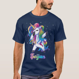 SEIJUN Unicorn Geschenke für Mädchen Geburtstagsge T-Shirt