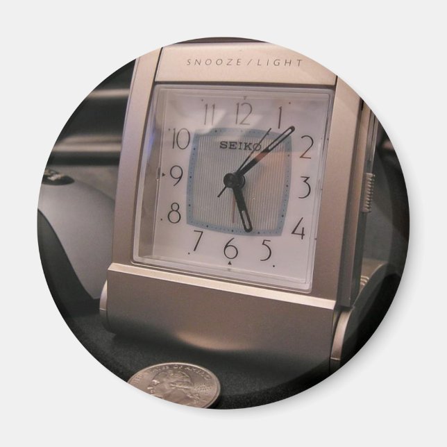 Seiko-Alarmuhr Magnet (Vorne)