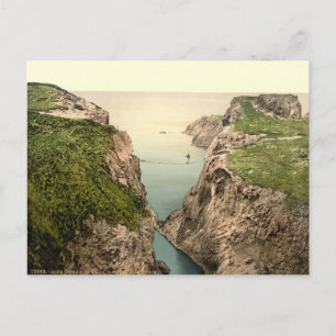 Seilbrücke, Carrick-a-Rede, County Antrim Postkarte