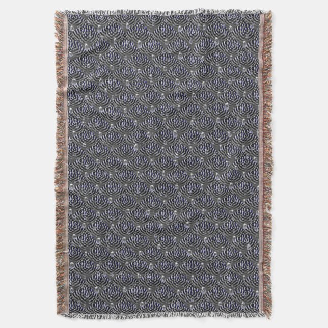 Seile auf blaugrauem Metal Decke (Vorderseite Vertikal)