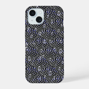 Seile auf blaugrauem Metal iPhone 15 Hülle