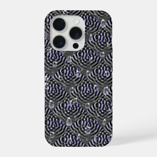 Seile auf blaugrauem Metal iPhone Hülle (Rückseite)