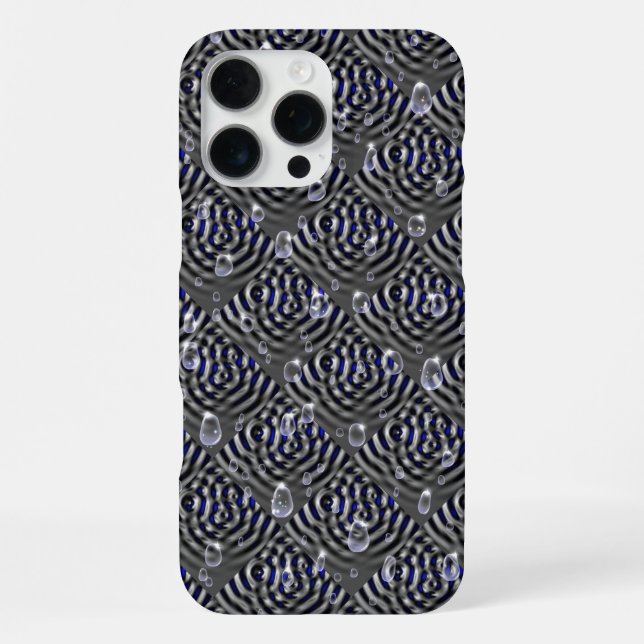 Seile auf blaugrauem Metal iPhone Hülle (Rückseite)